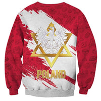 Jewish Festival Poland Sweatshirt Polska Eagle Star Of David