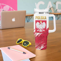 Jewish Festival Poland Tumbler With Handle Polska Eagle Star Of David