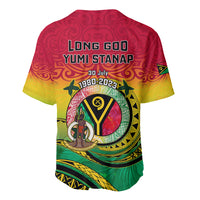 Vanuatu Baseball Jersey Yumi 43 Hapi Independens Dei - Wonder Print Shop