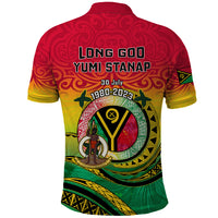 Vanuatu Polo Shirt Yumi 43 Hapi Independens Dei - Wonder Print Shop