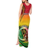Personalised Vanuatu Tank Maxi Dress Yumi 43 Hapi Independens Dei - Wonder Print Shop