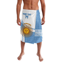 Custom Argentina Football Lavalava Vamos La Albiceleste - Sky Blue Version - Wonder Print Shop