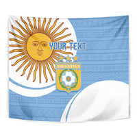 Custom Argentina Football Tapestry Vamos La Albiceleste - Sky Blue Version - Wonder Print Shop