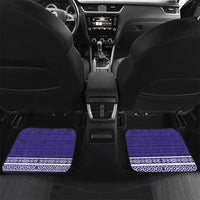 Custom Argentina Football Car Mats Vamos La Albiceleste - Purple Version - Wonder Print Shop