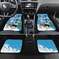 Custom Argentina Football 2024 Car Mats Vamos La Seleccion We Are The Champions - Wonder Print Shop
