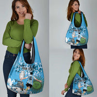 Custom Argentina Football 2024 Grocery Bag Vamos La Seleccion We Are The Champions
