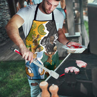 Rugby 2025 Championship Apron Southern Hemisphere Countries Mascots - Wonder Print Shop