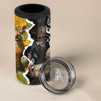 Rugby 2025 Championship 4 in 1 Can Cooler Tumbler Southern Hemisphere Countries Mascots - Wonder Print Shop