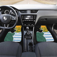 Rugby 2025 Championship Car Mats Southern Hemisphere Countries Mascots - Wonder Print Shop