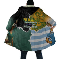 Personalised Rugby 2025 Championship Cloak Southern Hemisphere Countries Mascots - Wonder Print Shop