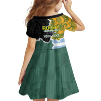 Personalised Rugby 2025 Championship Family Matching Off Shoulder Maxi Dress and Hawaiian Shirt Southern Hemisphere Countries Mascots - Wonder Print Shop