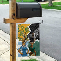 Rugby 2025 Championship Garden Flag Southern Hemisphere Countries Mascots - Wonder Print Shop