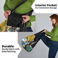 Rugby 2025 Championship Grocery Bag Southern Hemisphere Countries Mascots - Wonder Print Shop