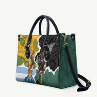 Rugby 2025 Championship Leather Bag Southern Hemisphere Countries Mascots - Wonder Print Shop