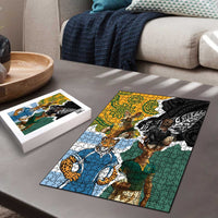 Rugby 2025 Championship Puzzle Southern Hemisphere Countries Mascots - Wonder Print Shop