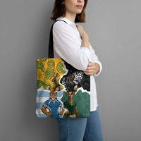 Rugby 2025 Championship Tote Bag Southern Hemisphere Countries Mascots - Wonder Print Shop