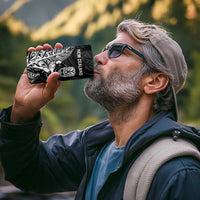 New Zealand and Wales Rugby Custom 4 in 1 Can Cooler Tumbler Aotearoa All Black Combine Welsh Dragon - Wonder Print Shop