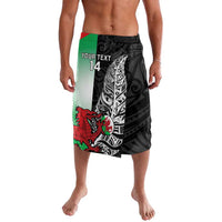 New Zealand and Wales Rugby Custom Lavalava Aotearoa All Black Combine Welsh Dragon - Wonder Print Shop