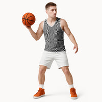 Black White Filipino Binakol Motifs Basketball Jersey Mabuhay Philippines Festival Kusikus Pattern