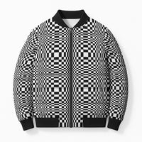 Black White Filipino Binakol Motifs Bomber Puffer Jacket Mabuhay Philippines Festival Kusikus Pattern