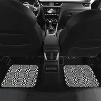 Black White Filipino Binakol Motifs Car Mats Mabuhay Philippines Festival Kusikus Pattern