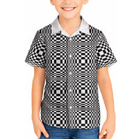 Black White Filipino Binakol Motifs Hawaiian Shirt Mabuhay Philippines Festival Kusikus Pattern