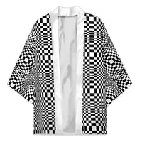 Black White Filipino Binakol Motifs Kimono Mabuhay Philippines Festival Kusikus Pattern
