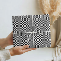 Black White Filipino Binakol Motifs Wrapping Paper Mabuhay Philippines Festival Kusikus Pattern