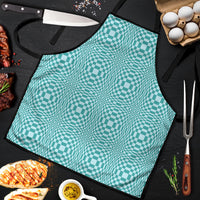 Cyan Filipino Binakol Motifs Apron Mabuhay Philippines Festival Kusikus Pattern