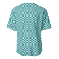 Cyan Filipino Binakol Motifs Baseball Jersey Mabuhay Philippines Festival Kusikus Pattern