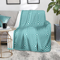 Cyan Filipino Binakol Motifs Blanket Mabuhay Philippines Festival Kusikus Pattern