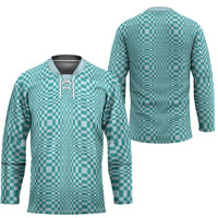 Cyan Filipino Binakol Motifs Hockey Jersey Mabuhay Philippines Festival Kusikus Pattern