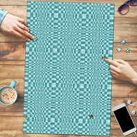 Cyan Filipino Binakol Motifs Puzzle Mabuhay Philippines Festival Kusikus Pattern