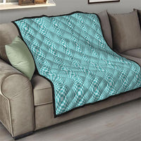 Cyan Filipino Binakol Motifs Quilt Mabuhay Philippines Festival Kusikus Pattern