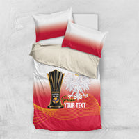 Personalised Poland Volleyball 2026 Bedding Set Polska Back To Back Champions