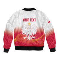 Personalised Poland Volleyball 2026 Bomber Jacket Polska Back To Back Champions
