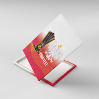 Personalised Poland Volleyball 2026 Canvas Wall Art Polska Back To Back Champions