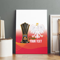 Personalised Poland Volleyball 2026 Canvas Wall Art Polska Back To Back Champions