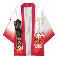 Personalised Poland Volleyball 2026 Kimono Polska Back To Back Champions