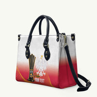 Personalised Poland Volleyball 2026 Leather Bag Polska Back To Back Champions