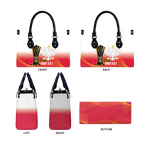 Personalised Poland Volleyball 2026 Leather Bag Polska Back To Back Champions