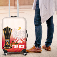 Personalised Poland Volleyball 2026 Luggage Cover Polska Back To Back Champions
