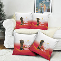 Personalised Poland Volleyball 2026 Pillow Cover Polska Back To Back Champions