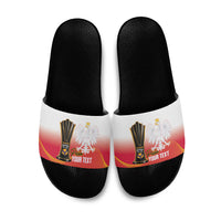 Personalised Poland Volleyball 2026 Slide Sandals Polska Back To Back Champions