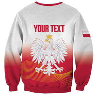 Personalised Poland Volleyball 2026 Sweatshirt Polska Back To Back Champions