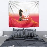 Personalised Poland Volleyball 2026 Tapestry Polska Back To Back Champions
