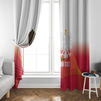 Personalised Poland Volleyball 2026 Window Curtain Polska Back To Back Champions