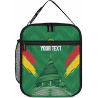 Cameroon Football Custom Lunch Bag Reunification Monument Les Lionnes Indomptables