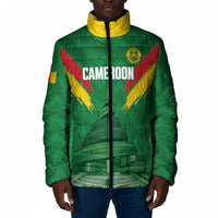 Cameroon Football Custom Padded Jacket Reunification Monument Les Lionnes Indomptables