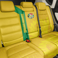 South Africa Soccer Back Car Seat Cover Banyana Banyana Protea Yellow Version